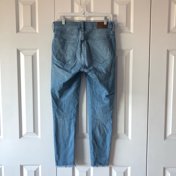 Madewell 9” High-Rise Skinny Crop Jeans: Button Front Edition - Picture 9 of 11